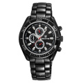 Supply high quality water resistant make custom watch with decoration chronograph dia